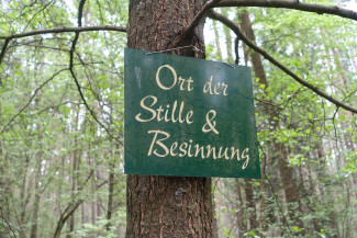 Stille und  Besinnung